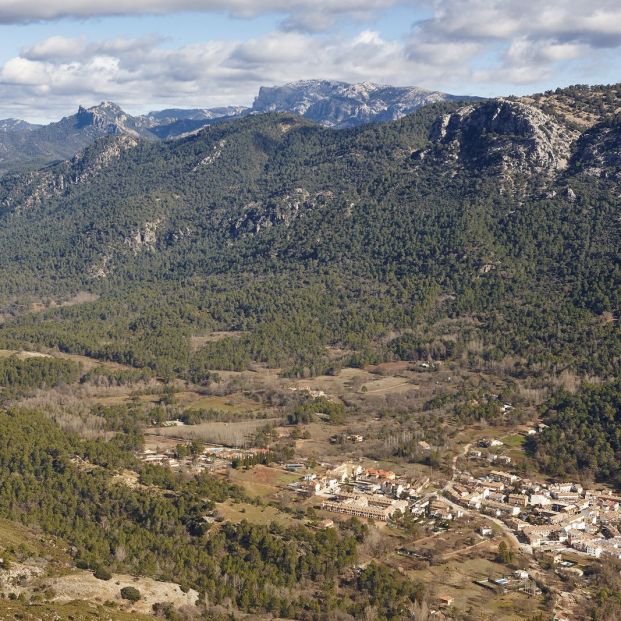 Montañas en la Sierra de Cazorla