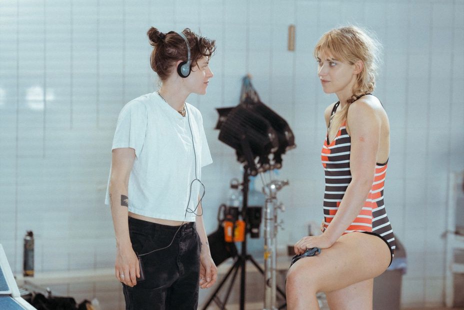 Kristen Stewart durante el rodaje de 'La cronología del agua'. Fuente: Europa Press. Kristen Stewart durante el rodaje de 'La cronología del agua'. Fuente: Europa Press.