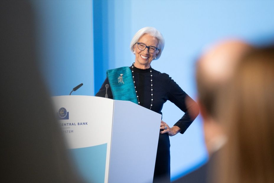 El BCE solo informa de 466.000 euros al año en el salario de Christine Lagarde. Fuente: Europa Press. El BCE solo informa de 466.000 euros al año en el salario de Christine Lagarde. Fuente: Europa Press.