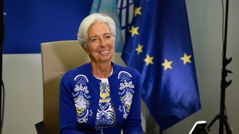 Christine Lagarde cobra más que otros líderes como Jerome Powell o Ursula von der Leyen. Fuente: Europa Press. Christine Lagarde cobra más que otros líderes como Jerome Powell o Ursula von der Leyen. Fuente: Europa Press.