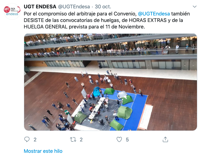 ugt endesa twitter