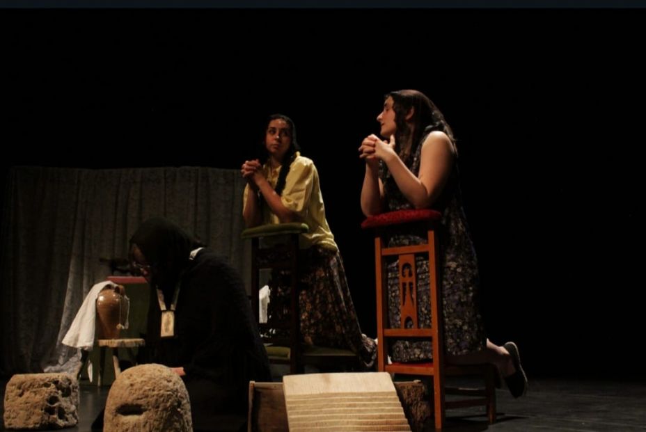 Representación de la obra de teatro por El Arambol de la Comedia. Imagen cedida por El Arambol de la Comedia.