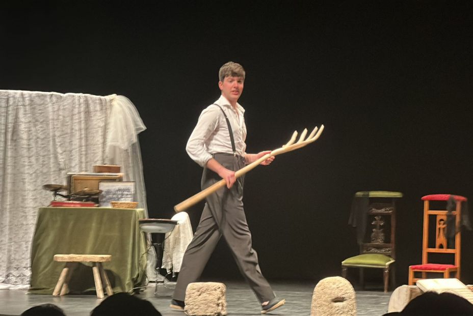 Representación de la obra de teatro por El Arambol de la Comedia. Imagen cedida por El Arambol de la Comedia.