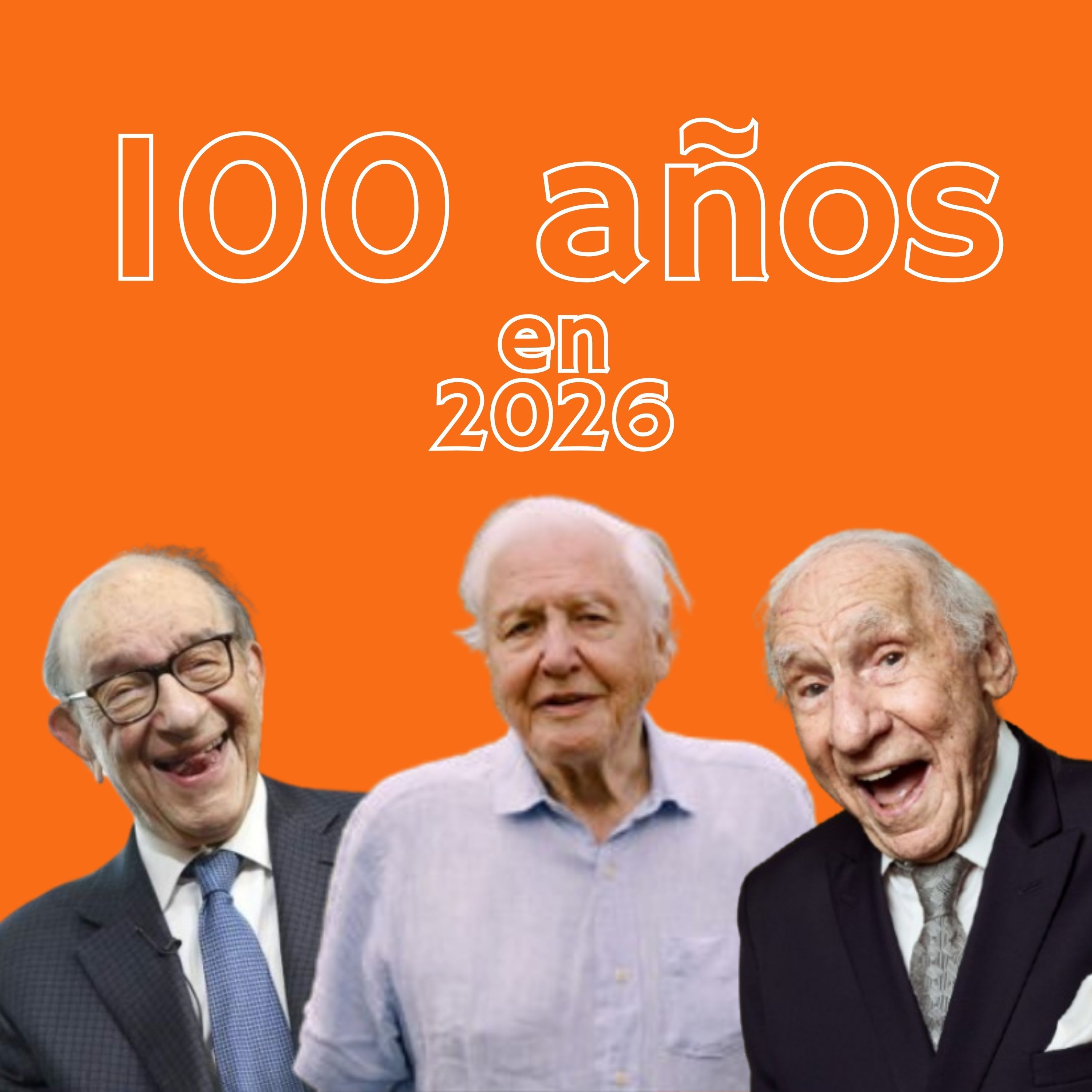 Tres famosos que cumplen 100 años en 2026