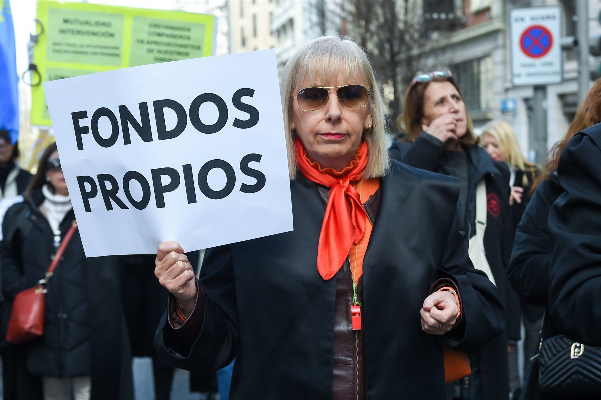 europapress 6535307 varias personas manifestacion abogados procuradores 22 febrero 2025 madrid