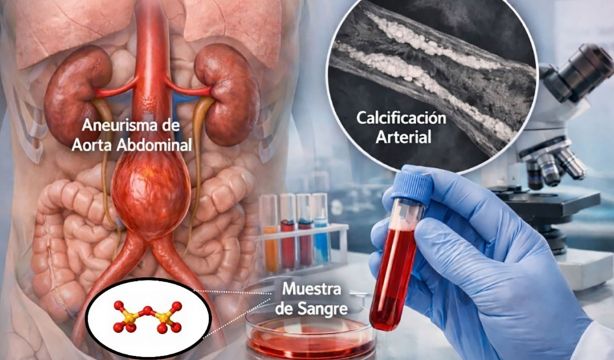 EuropaPress 7198056 ilustracion cientifica aneurisma aorta abdominal calcificacion vascular