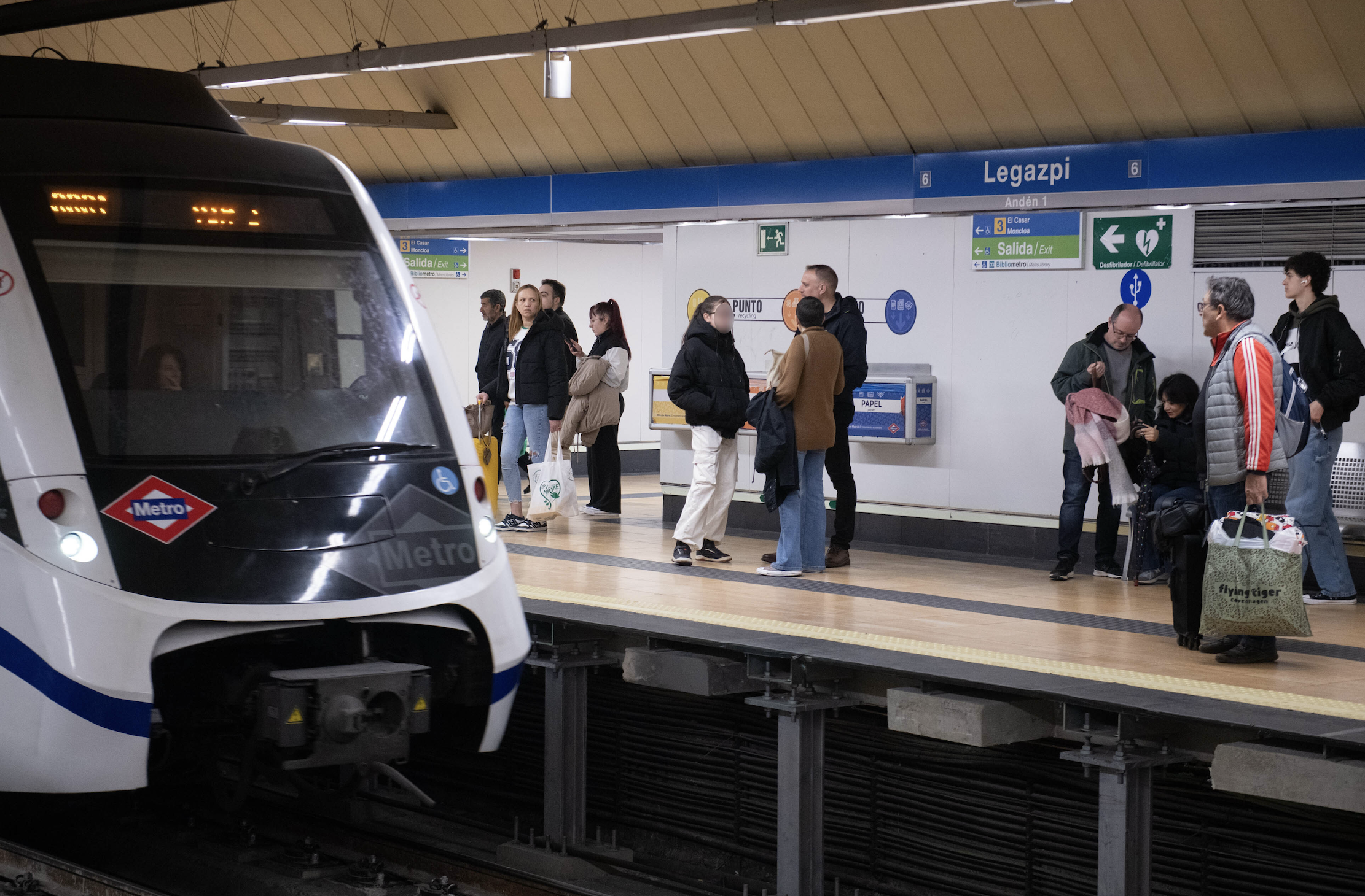 La Línea 6 del Metro de Madrid comienza su cierre anticipado a las 23:00 horas de domingo a jueves
