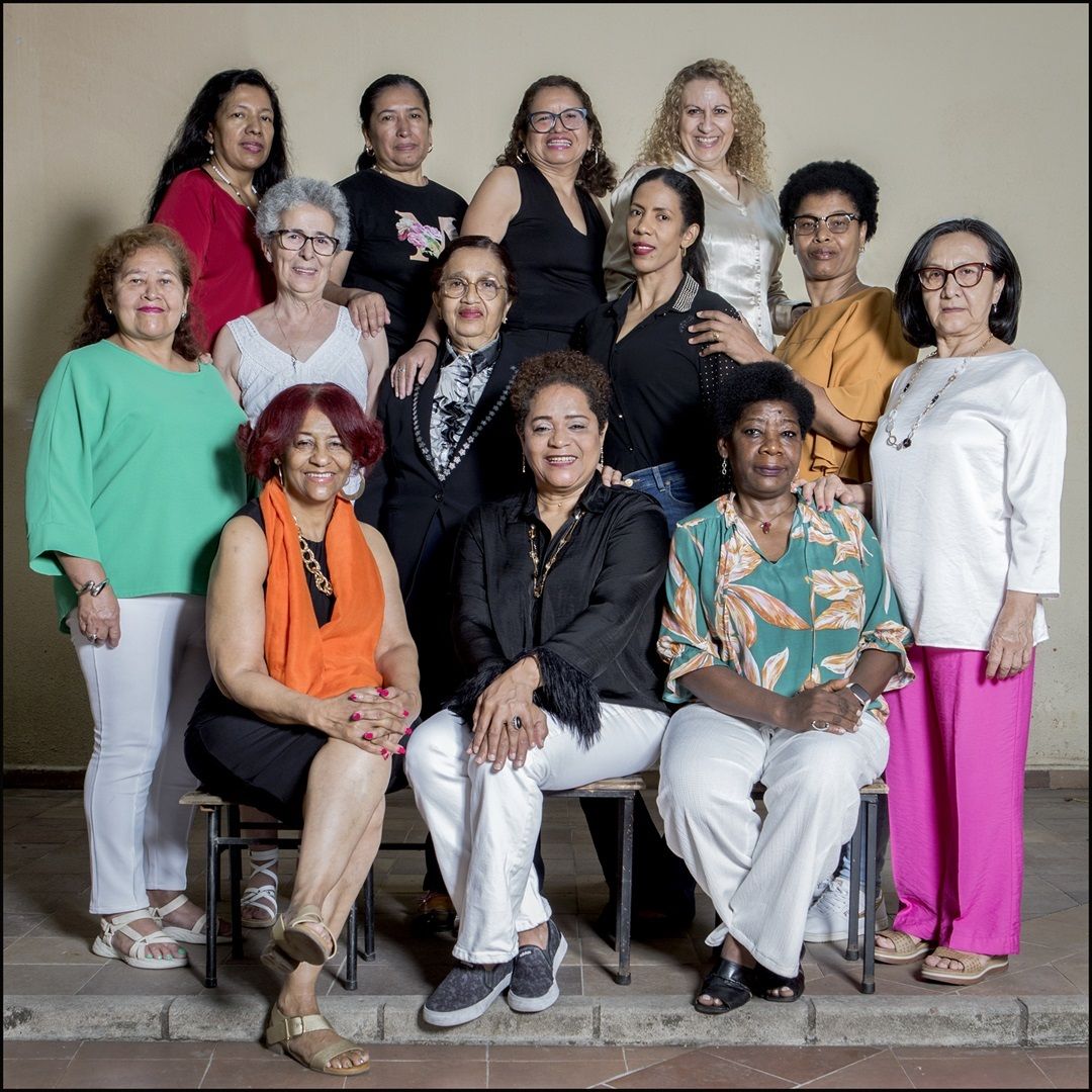 Trabajadoras del hogar y camareras de piso de los colectivos Kellys Madrid y Territorio Doméstico, el 22 de septiembre de 2024, en Madrid. Fuente: Europa Press.