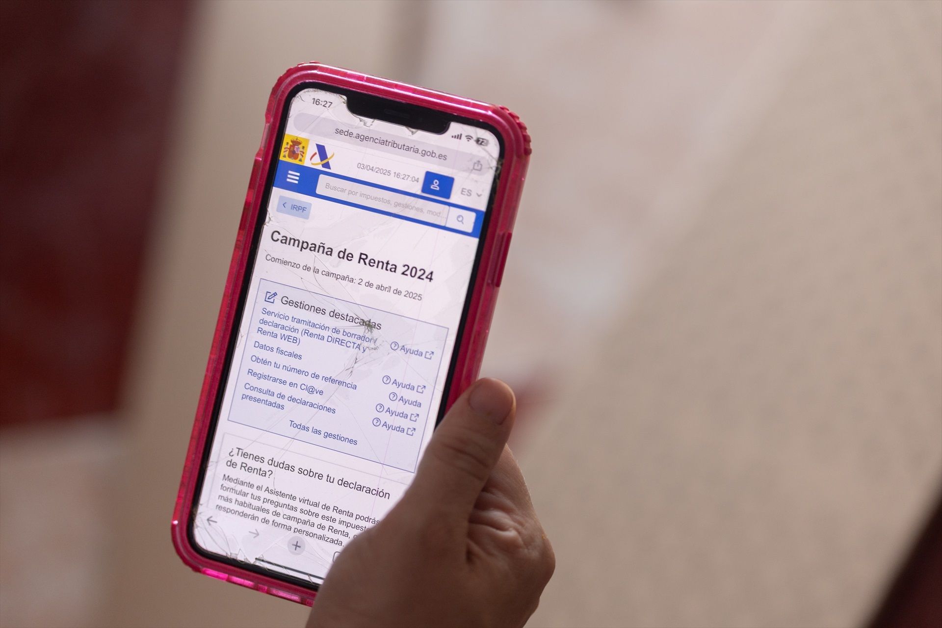 Casi 400.000 contribuyentes aún no han recibido la devolución de la renta. Fuente: Europa Press.