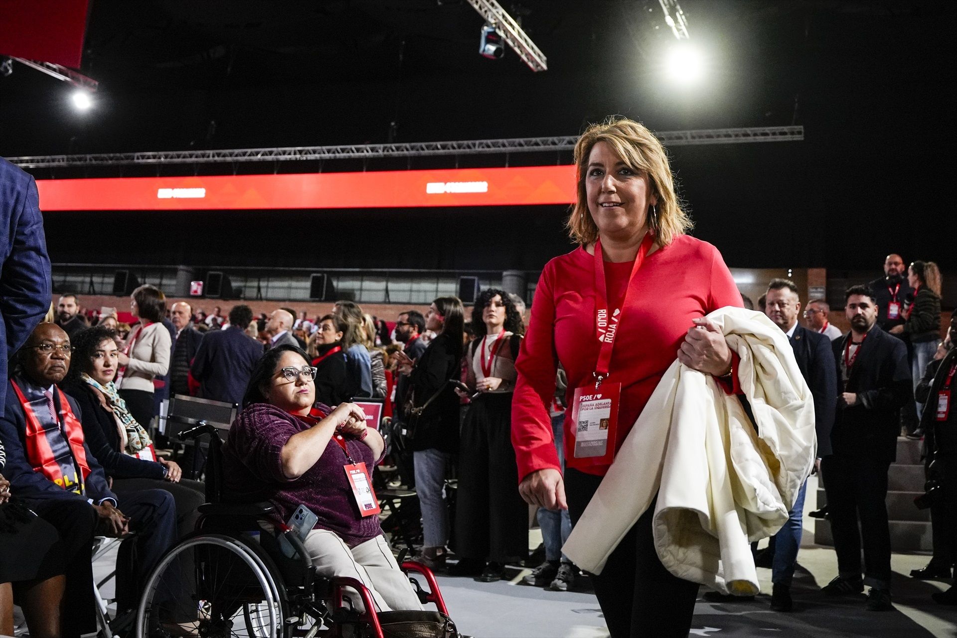 Susana Díaz, sobre su papel en el futuro del PSOE: "Tengo 50 años y tela de carrete"