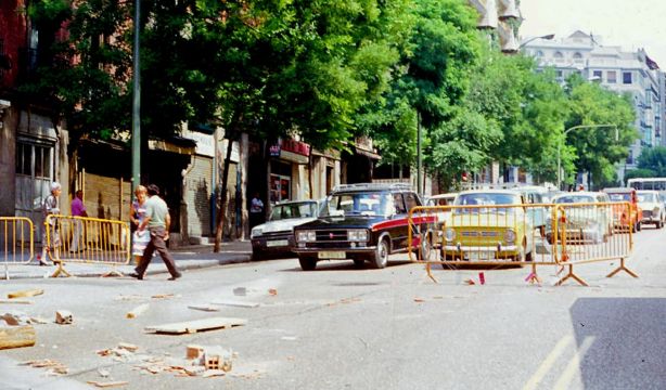Así era el Madrid de la Transición, retratado en fotografías. Fuente: Wikimedia Commons