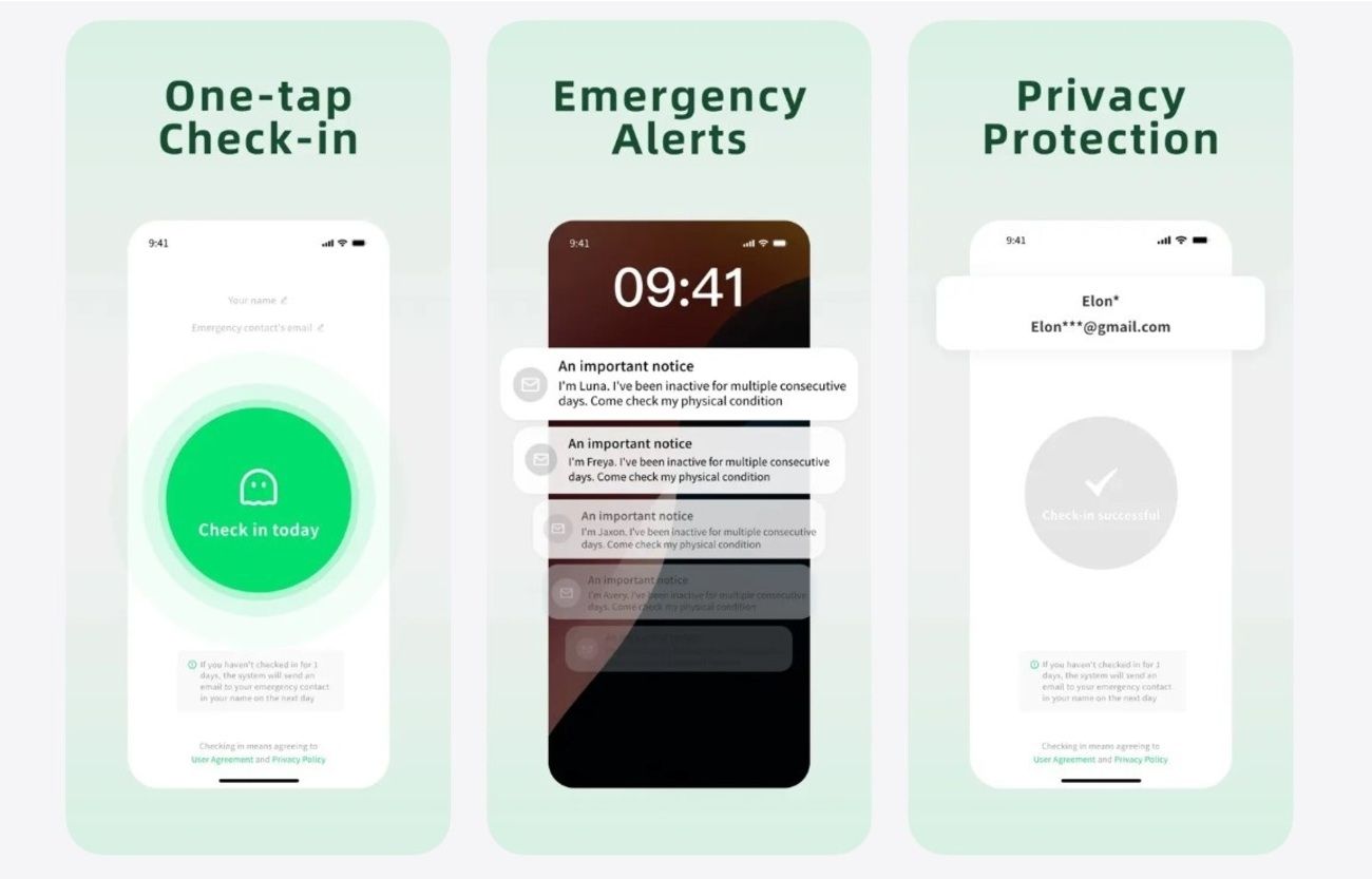 '¿Estás muerto?', la app china para quienes viven solos. Fuente: Europa Press.
