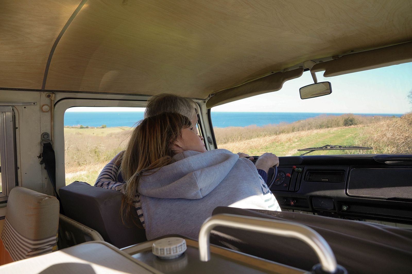 Paco y Fina, la pareja de jubilados que recorre Europa en caravana. Fuente: Europa Press.