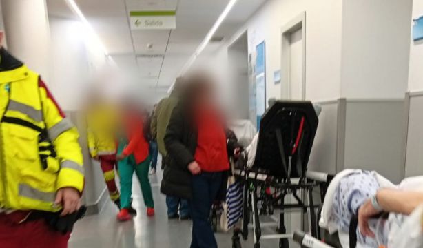 Los hospitales siguen saturados pese a la bajada de los contagios de gripe