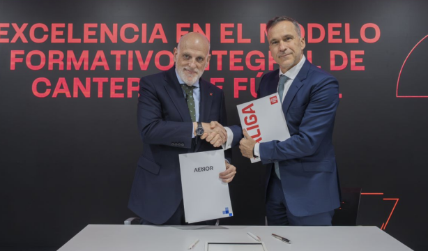 LALIGA y AENOR firman un acuerdo para lanzar una certificación de excelencia en canteras de fútbol