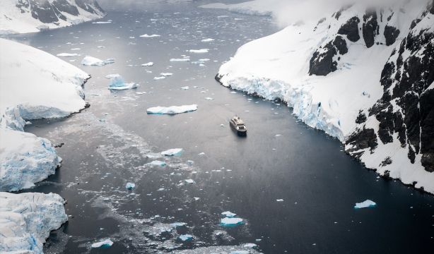 Revelan con detalle sin precedentes el paisaje oculto bajo el hielo de la Antártida. Foto: Europa Press.