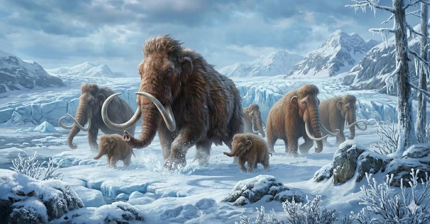 Los grandes dinosaurios y mamuts eran mucho más lentos de lo que se creía hasta ahora. Foto: Europa Press.