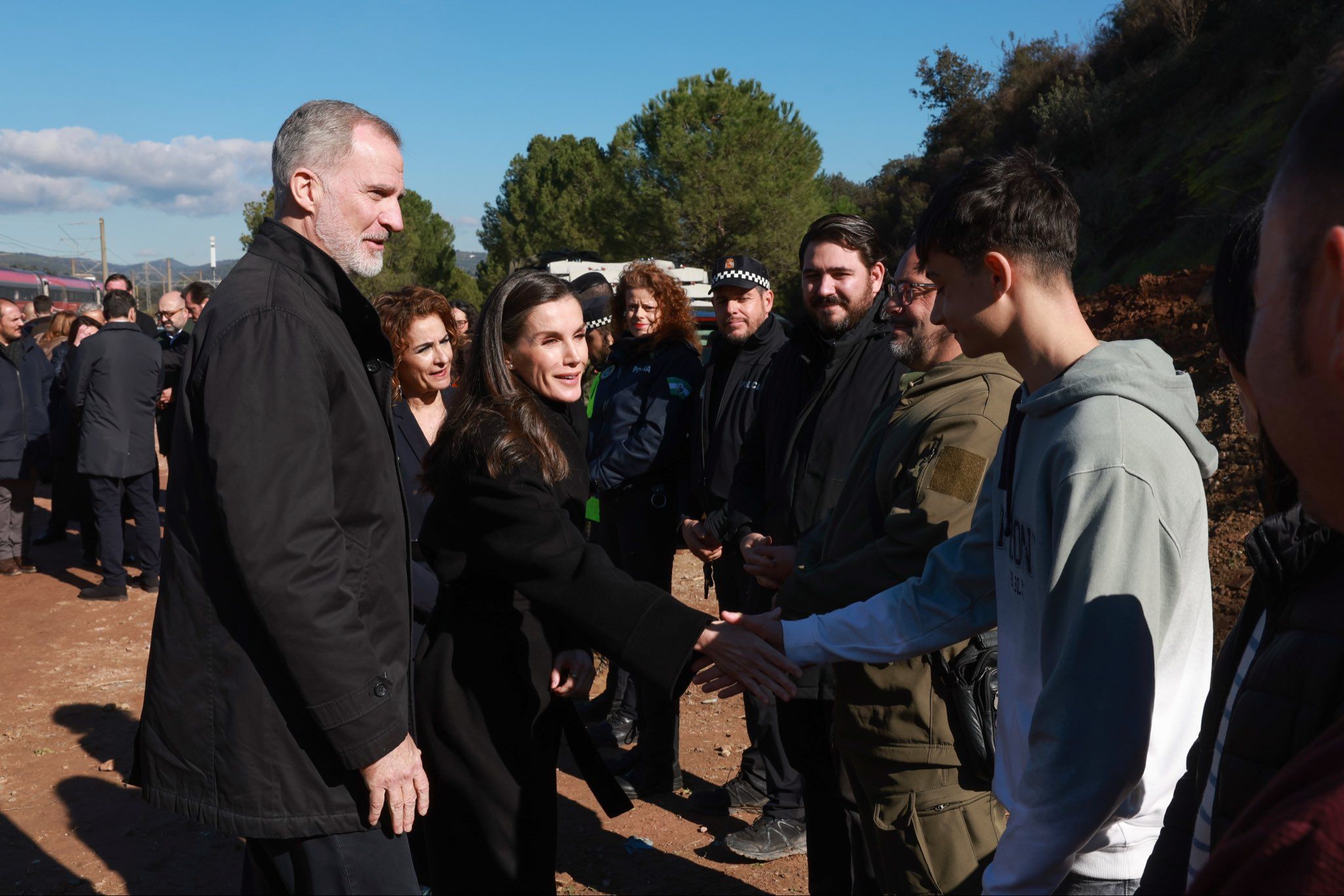 VIDEO: Un joven explica a los Reyes cómo ayudó con un amigo a auxiliar a heridos en Adamuz