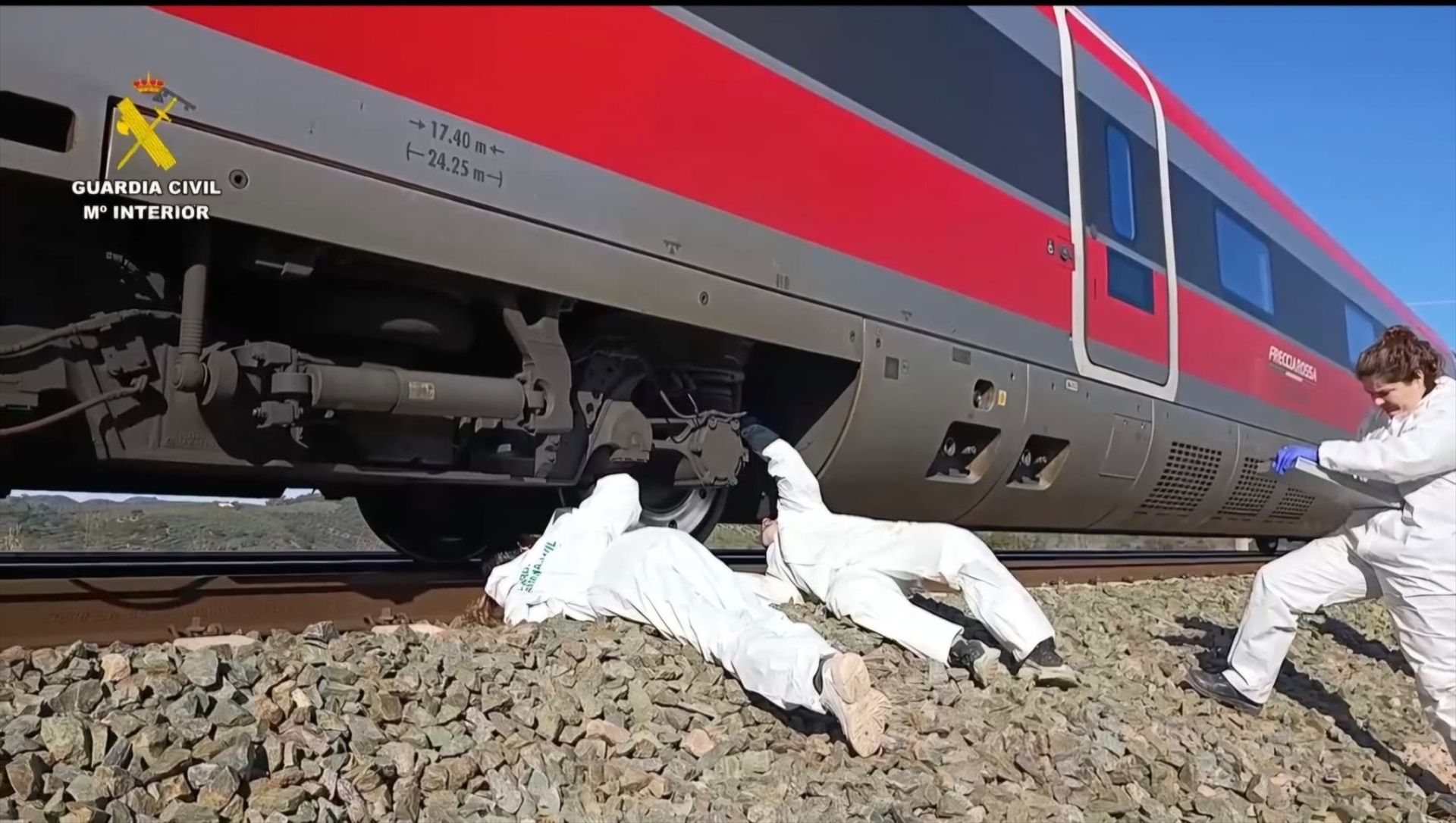 El temblor del tren