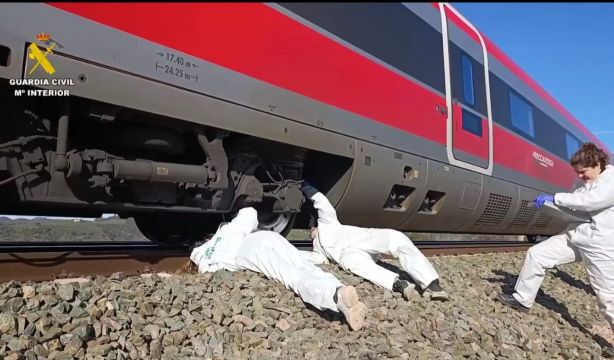 El temblor del tren