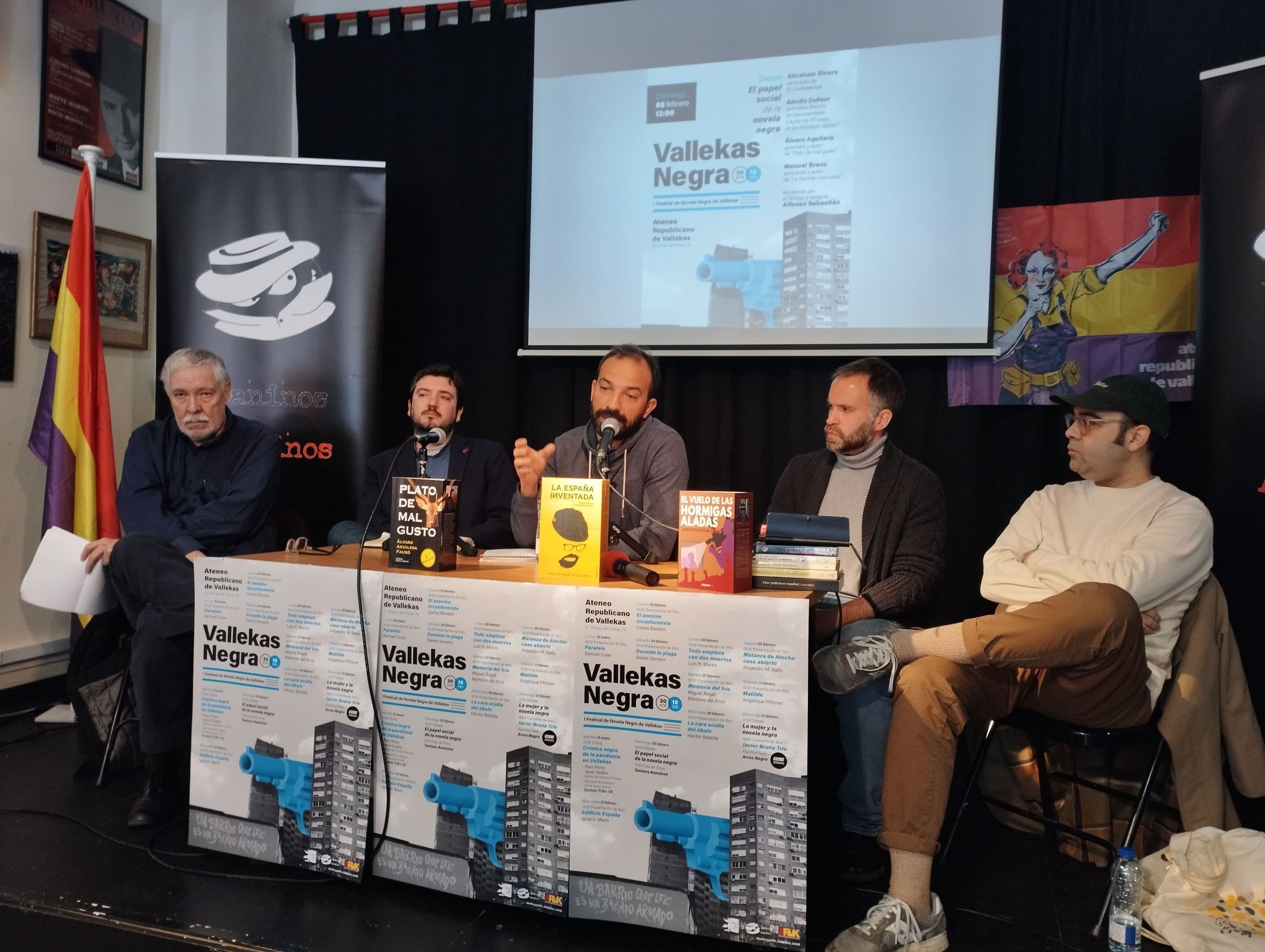 La novela 'noir' desembarca en Madrid de la mano del IV Festival Vallekas Negra y más de 20 autores