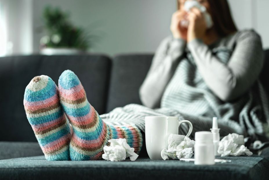 Cómo diferenciar la gripe, la COVID, el VRS y el resfriado común en invierno. Foto: Bigstock. Cómo diferenciar la gripe, la COVID, el VRS y el resfriado común en invierno. Foto: Bigstock.