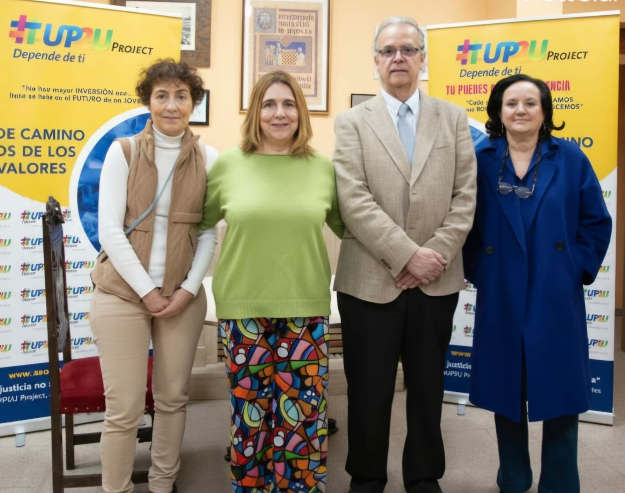 La Asociación La Didáctica y Up2U Project firman un convenio para impulsar la justicia juvenil (Asociación Up2U Project - Depende de Ti)