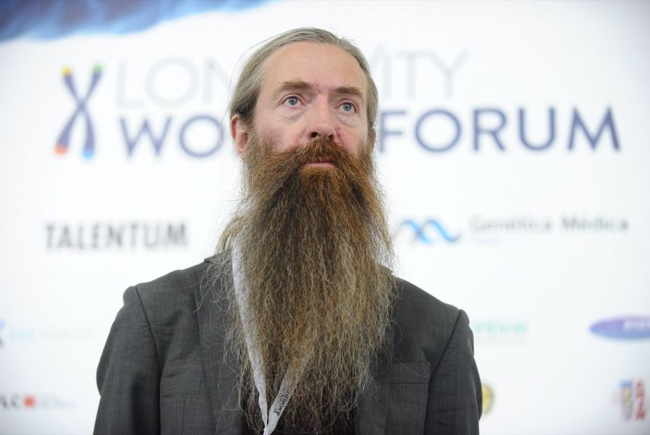 El biogerontólogo Aubrey de Grey en el LWF de 2017. Fuente: Europa Press.