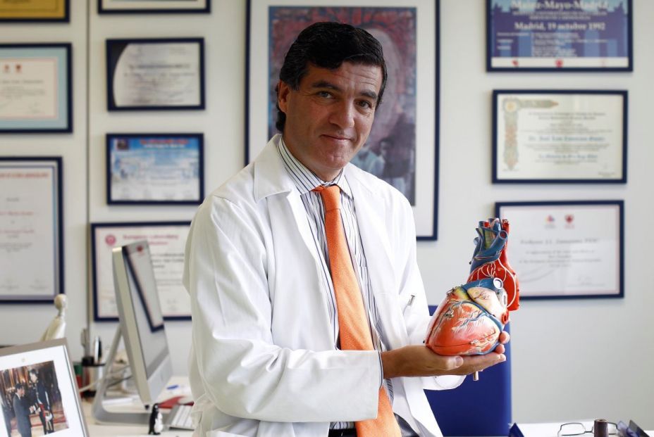 Dr. José Luis Zamorano, jefe del Servicio de Cardiología del Hospital Ramón y Cajal y del Hospital Sanitas La Zarzuela.