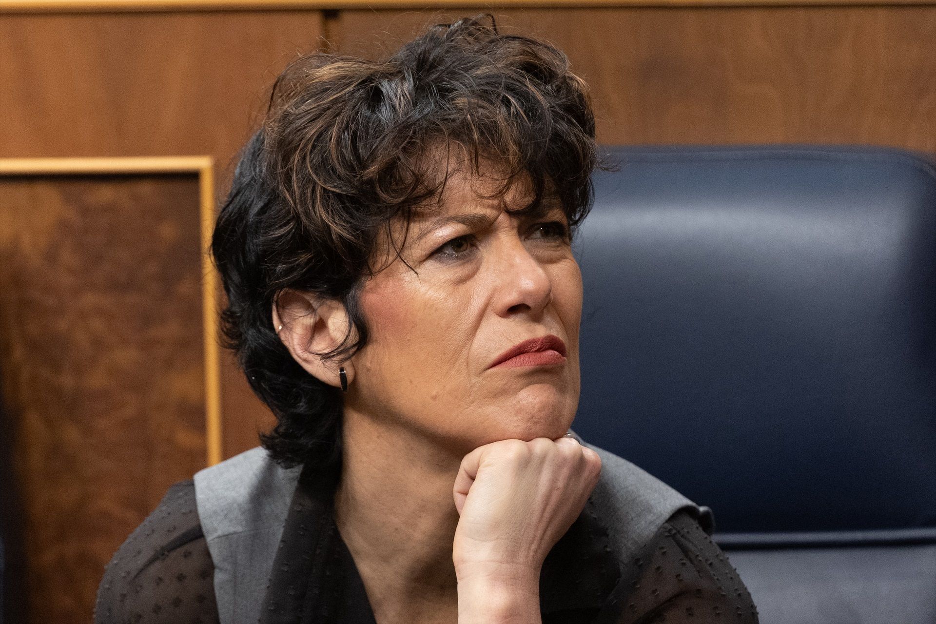 La ministra de Inclusión, Seguridad Social y Migraciones, Elma Saiz,