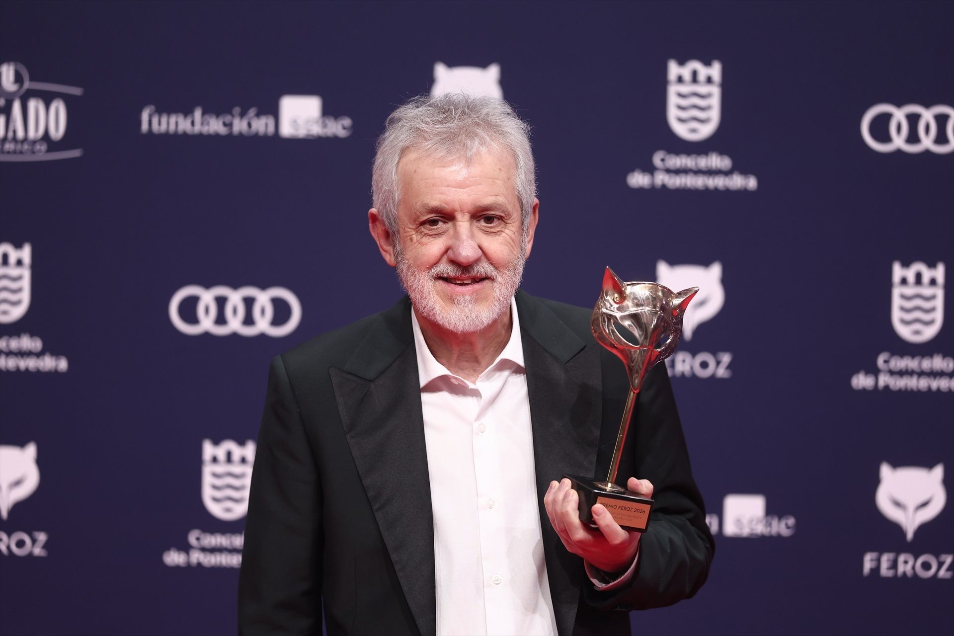 José Ramón Soroiz en los Feroz: "A todos los Vicentes del mundo. Deseo que encontréis vuestro sitio"