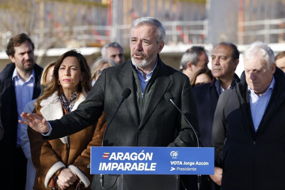 EuropaPress 7238512 candidato pp presidencia aragon jorge azcon viernes inicio campana