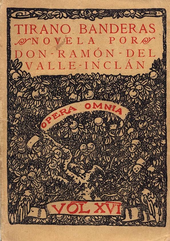 Edición original de 'Tirano Banderas' (1926)