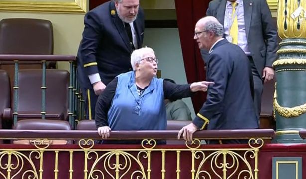 ¿Quién es la mujer que han expulsado del Congreso tras la votación de la subida de las pensiones?