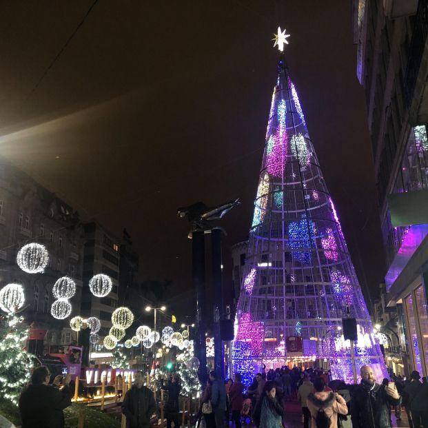 Mercado navideño de Vigo