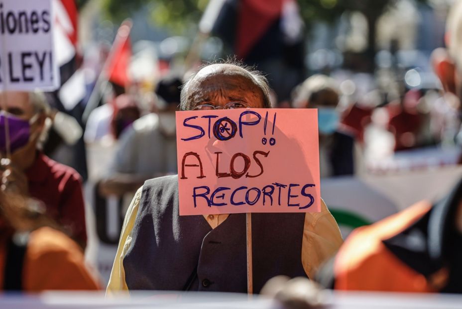 Los jubilados exigen la subida automática de pensiones "No podemos depender de una votación anual"