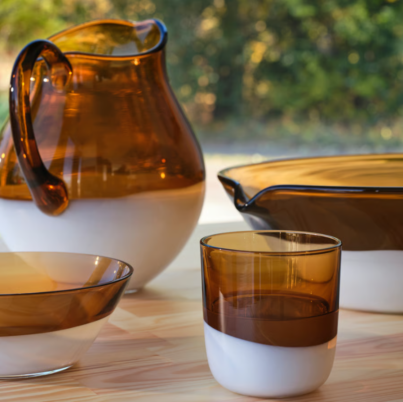 Ikea reinventa las icónicas vajillas Duralex. Fuente: Ikea.