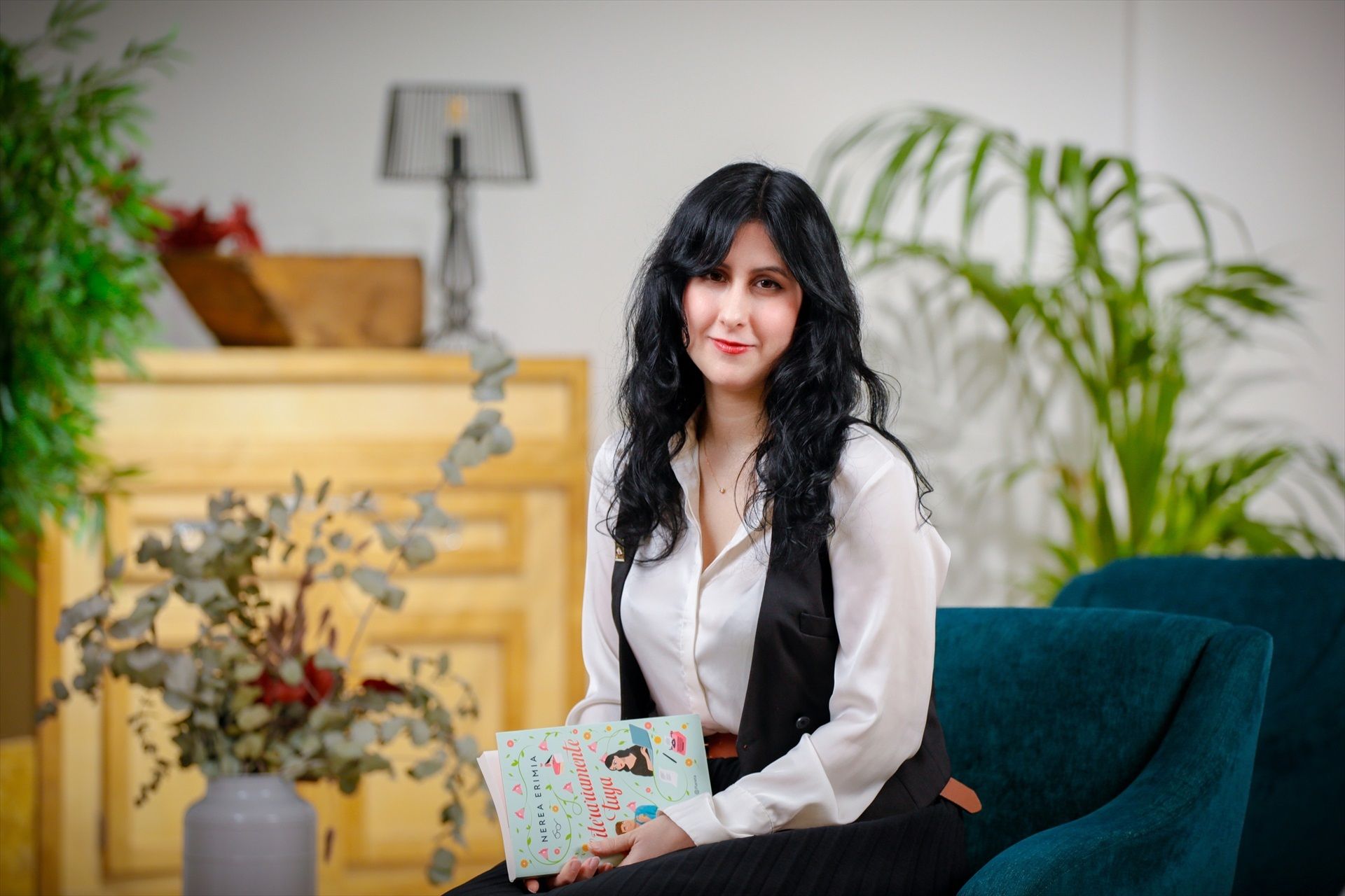 Nerea Erimia apuesta por el romance y la ironía en su nueva novela. Fuente: Europa Press.