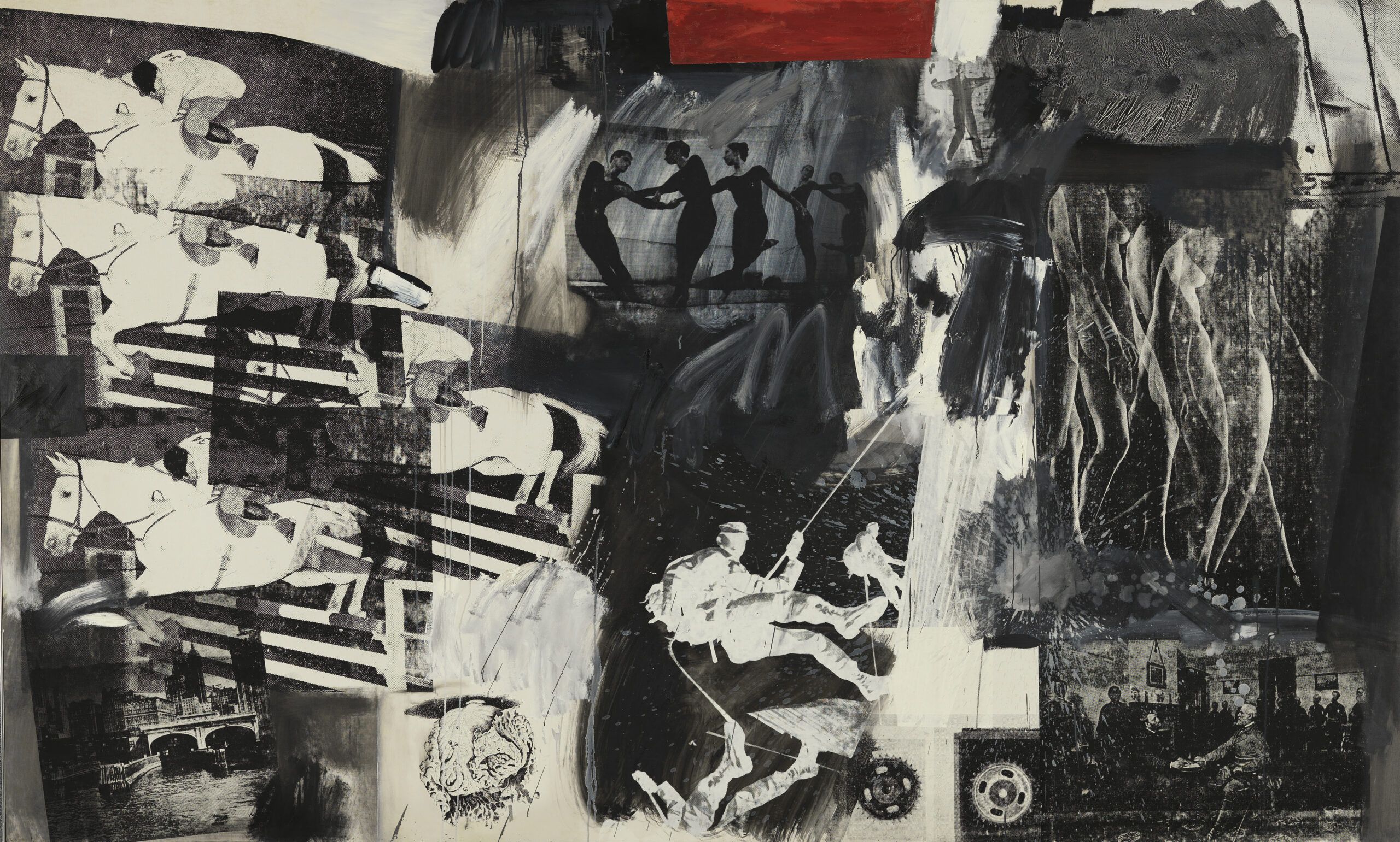 El Museo Thyssen acoge una muestra de la obra de Rauschenberg inspirada en la serigrafía de Warhol