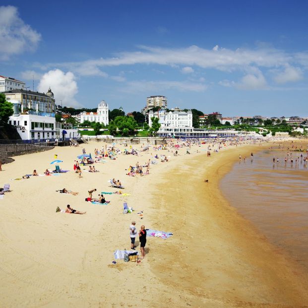 Playa del Sardinero en Santander