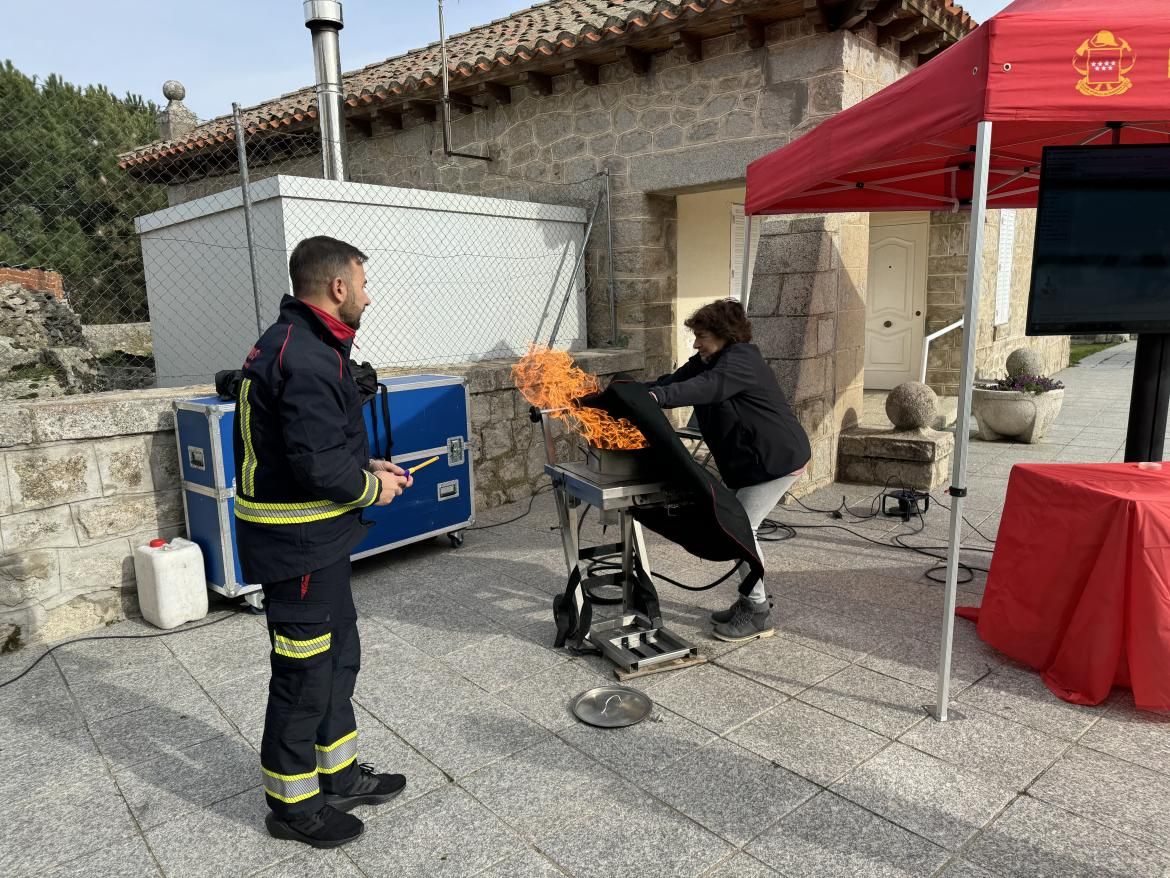 La Comunidad de Madrid refuerza la prevención de incendios entre mayores en zonas rurales. Foto: Comunidad de Madrid.