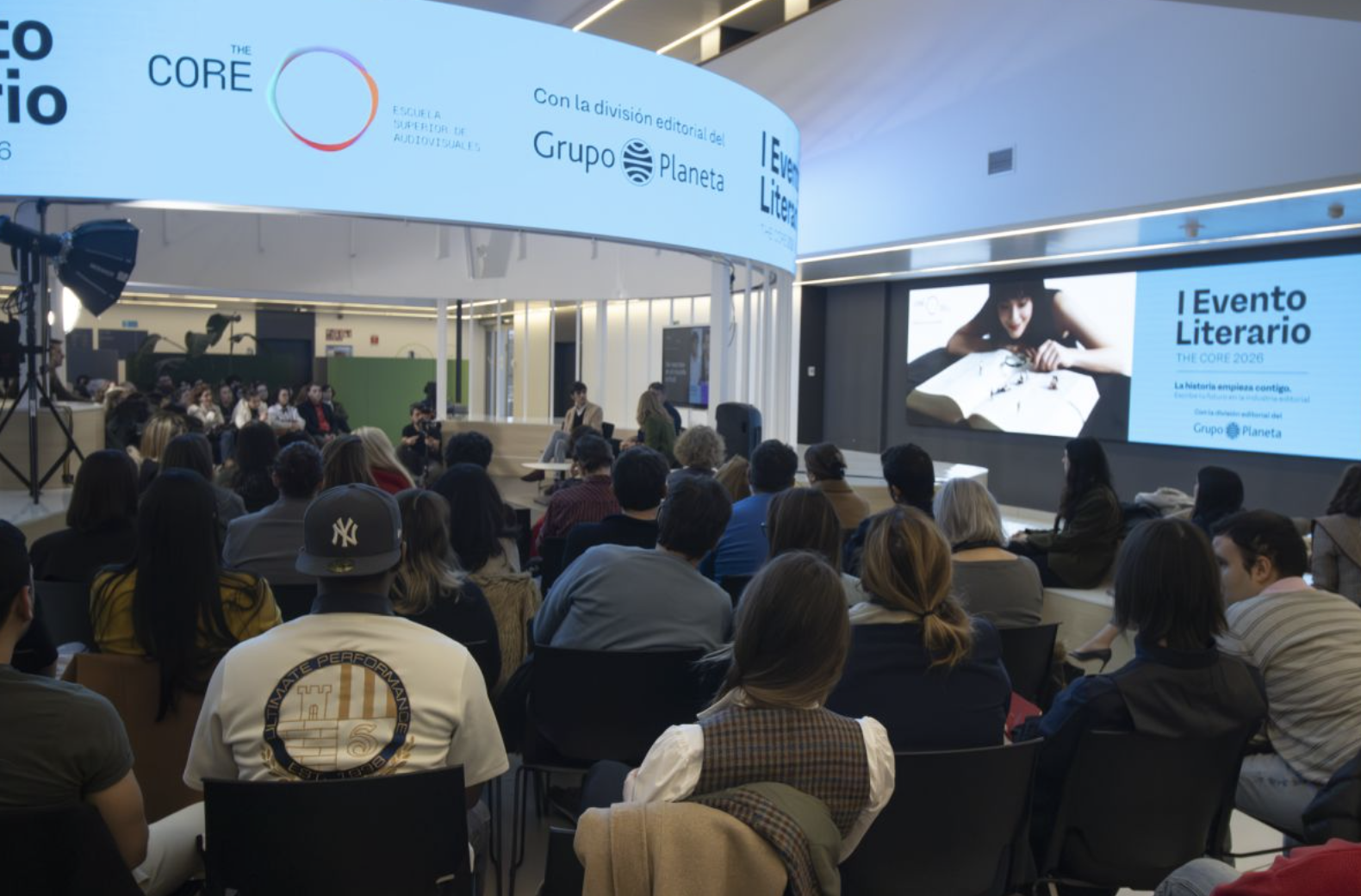  Figuras del sector literario y audiovisual debaten en 'The Core' nuevas formas de contar historias