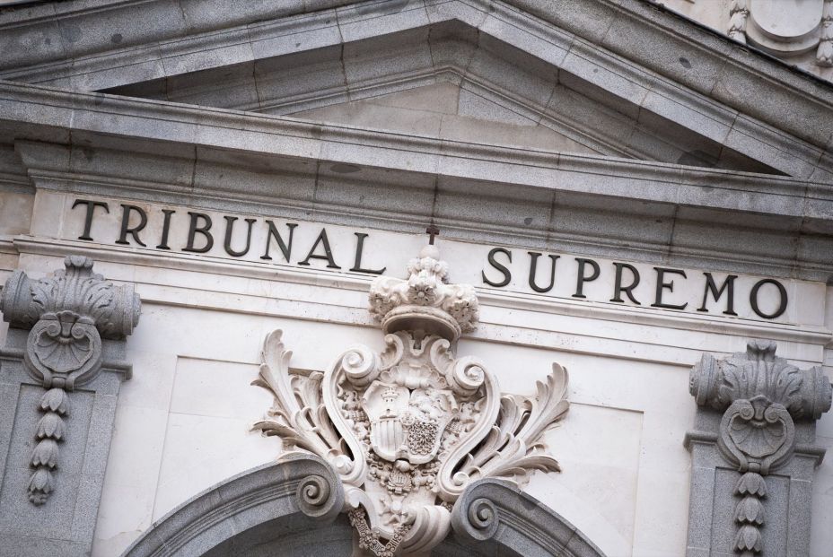 Fachada del Tribunal Supremo. Fuente: Europa Press.