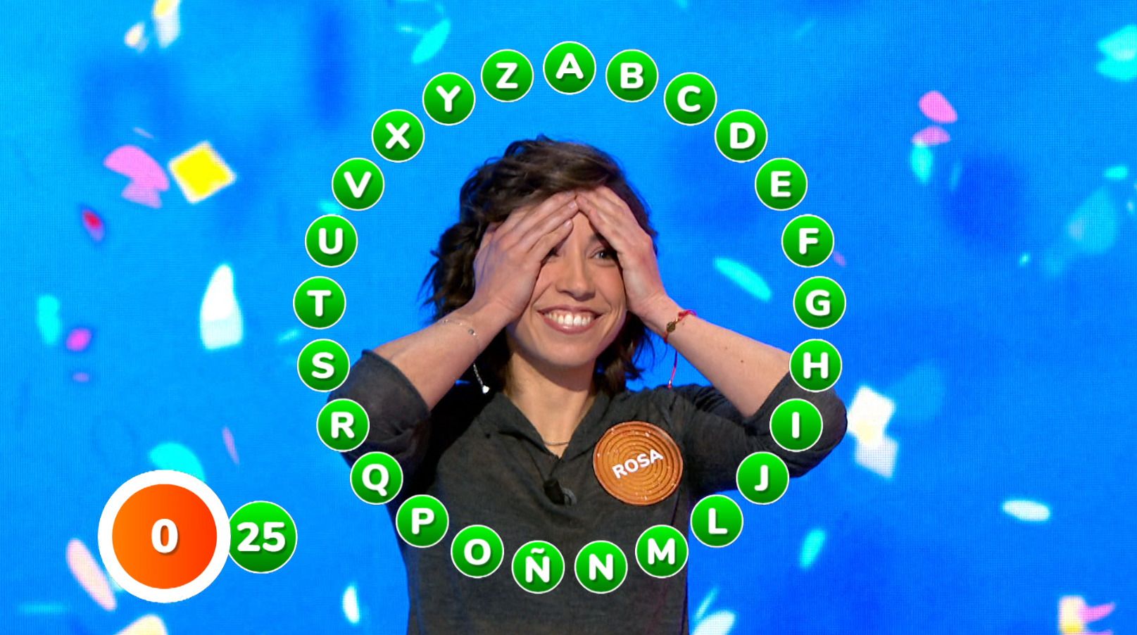 ¿Te llevarías el bote? Las 25 palabras de 'El Rosco' ganador de Rosa en 'Pasapalabra'