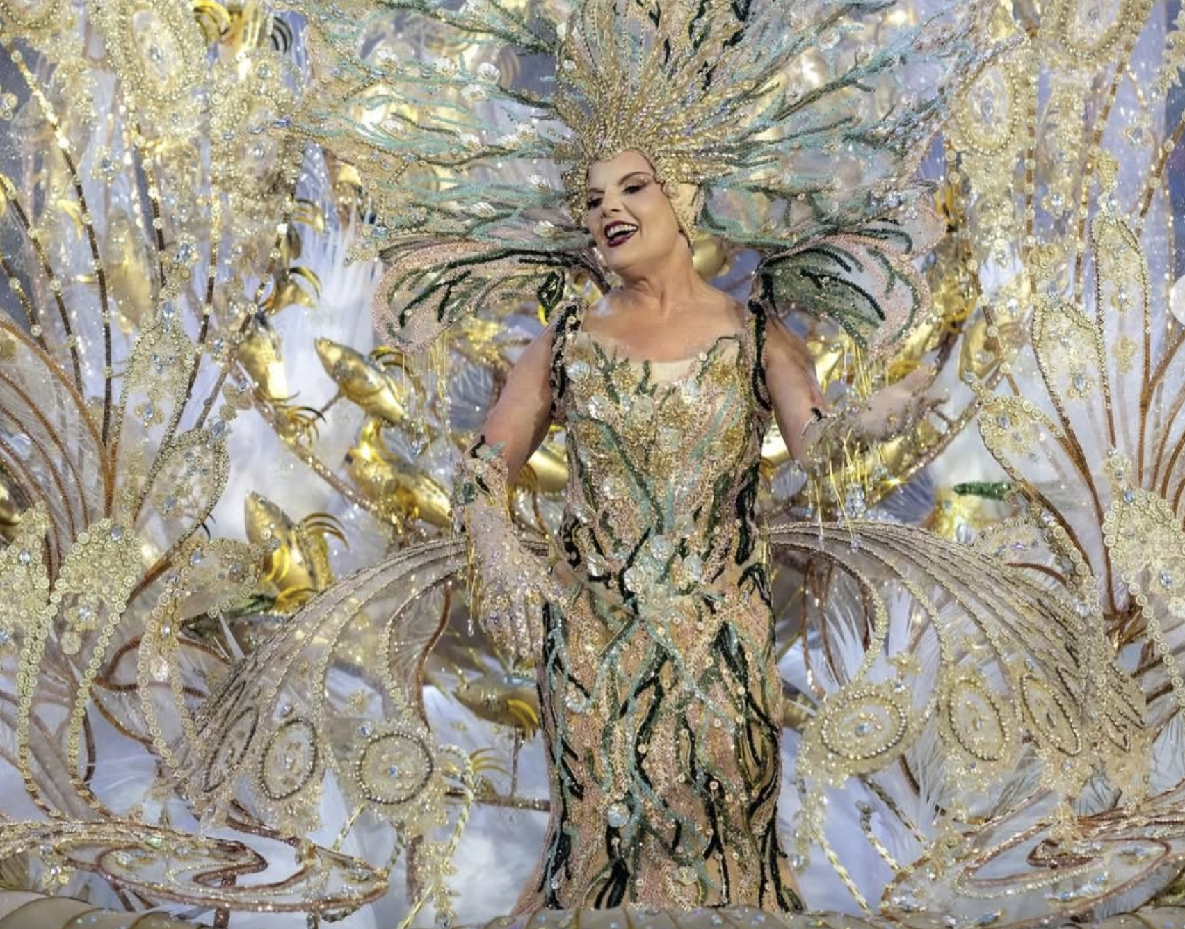 Dominga Jiménez, nueva reina de los mayores del Carnaval de Tenerife