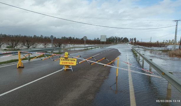  Temporal: más de 170 carreteras permanecen cortadas por inundaciones y desprendimientos