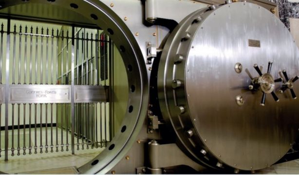 Así se construyó la Cámara del Oro, el gran proyecto subterráneo del Banco de España. Fuente: Europa Press.