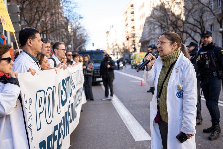EuropaPress 7299467 secretaria general amyts portavoz agrupacion estatuto medico facultativo