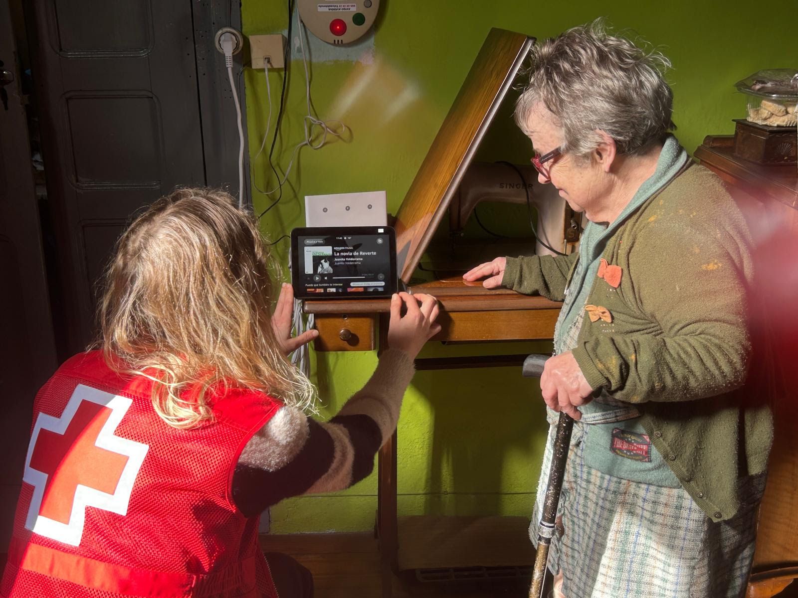 'Voces en Red' ya conecta a 25.500 mayores en toda España. Fuente: Cruz Roja.