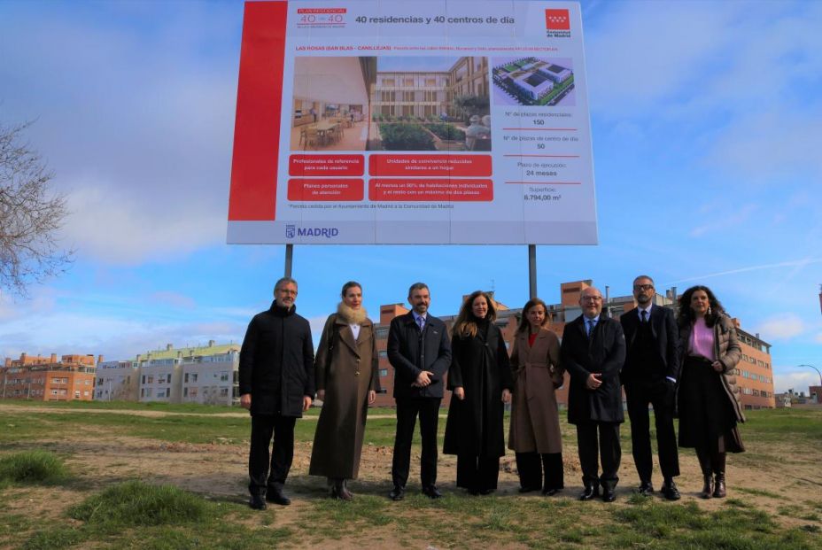 La Comunidad de Madrid inicia el Plan 40-40 con la primera residencia que abrirá en 2028
